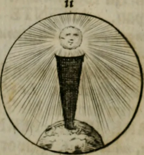 An illustration from Devises et emblemes anciennes & modernes, tirées des plus celebres auteurs, oder, Emblematische Gemüths-Vergnügung : bey Betrachtung siben hundert und funffzehen der curieusesten und ergötzlichen Sinn-Bildern, mit ihren zuständigen teutsch-lateinisch-französisch- und italianischen Beyschrifften, 1695, leaf 20