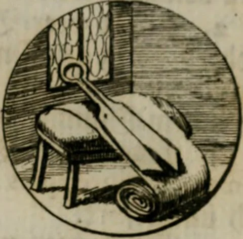 An illustration from Devises et emblemes anciennes & modernes, tirées des plus celebres auteurs, oder, Emblematische Gemüths-Vergnügung : bey Betrachtung siben hundert und funffzehen der curieusesten und ergötzlichen Sinn-Bildern, mit ihren zuständigen teutsch-lateinisch-französisch- und italianischen Beyschrifften, 1695, leaf 20