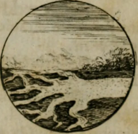 An illustration from Devises et emblemes anciennes & modernes, tirées des plus celebres auteurs, oder, Emblematische Gemüths-Vergnügung : bey Betrachtung siben hundert und funffzehen der curieusesten und ergötzlichen Sinn-Bildern, mit ihren zuständigen teutsch-lateinisch-französisch- und italianischen Beyschrifften, 1695, leaf 20