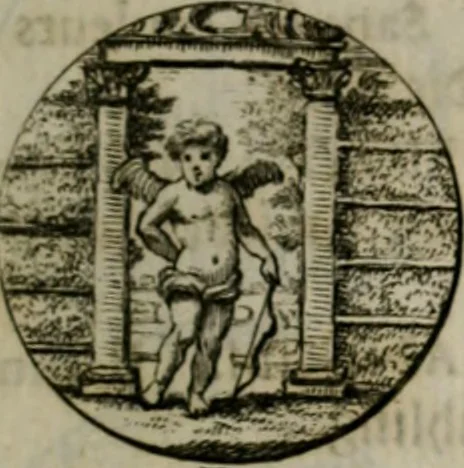 An illustration from Devises et emblemes anciennes & modernes, tirées des plus celebres auteurs, oder, Emblematische Gemüths-Vergnügung : bey Betrachtung siben hundert und funffzehen der curieusesten und ergötzlichen Sinn-Bildern, mit ihren zuständigen teutsch-lateinisch-französisch- und italianischen Beyschrifften, 1695, leaf 24