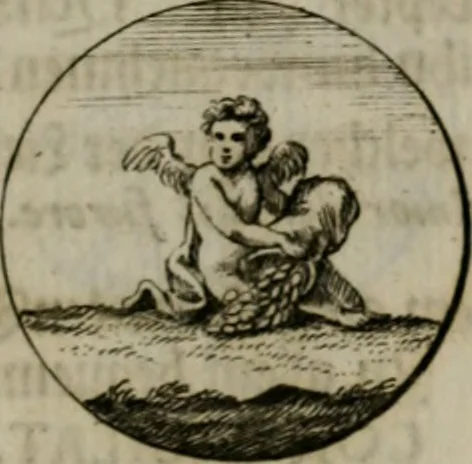 An illustration from Devises et emblemes anciennes & modernes, tirées des plus celebres auteurs, oder, Emblematische Gemüths-Vergnügung : bey Betrachtung siben hundert und funffzehen der curieusesten und ergötzlichen Sinn-Bildern, mit ihren zuständigen teutsch-lateinisch-französisch- und italianischen Beyschrifften, 1695, leaf 24