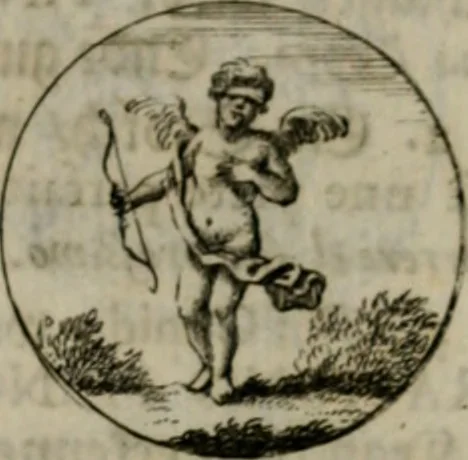 An illustration from Devises et emblemes anciennes & modernes, tirées des plus celebres auteurs, oder, Emblematische Gemüths-Vergnügung : bey Betrachtung siben hundert und funffzehen der curieusesten und ergötzlichen Sinn-Bildern, mit ihren zuständigen teutsch-lateinisch-französisch- und italianischen Beyschrifften, 1695, leaf 24