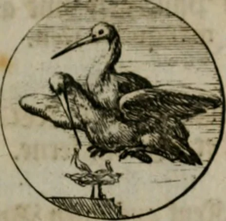 An illustration from Devises et emblemes anciennes & modernes, tirées des plus celebres auteurs, oder, Emblematische Gemüths-Vergnügung : bey Betrachtung siben hundert und funffzehen der curieusesten und ergötzlichen Sinn-Bildern, mit ihren zuständigen teutsch-lateinisch-französisch- und italianischen Beyschrifften, 1695, leaf 26