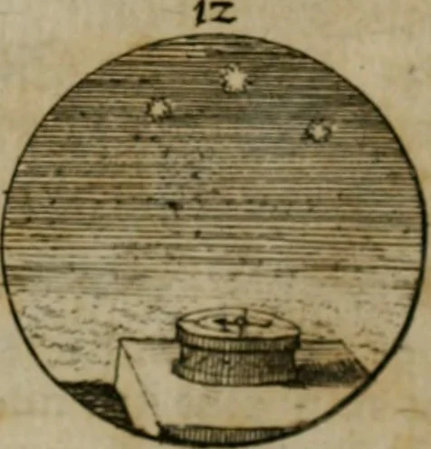 An illustration from Devises et emblemes anciennes & modernes, tirées des plus celebres auteurs, oder, Emblematische Gemüths-Vergnügung : bey Betrachtung siben hundert und funffzehen der curieusesten und ergötzlichen Sinn-Bildern, mit ihren zuständigen teutsch-lateinisch-französisch- und italianischen Beyschrifften, 1695, leaf 28