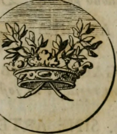 An illustration from Devises et emblemes anciennes & modernes, tirées des plus celebres auteurs, oder, Emblematische Gemüths-Vergnügung : bey Betrachtung siben hundert und funffzehen der curieusesten und ergötzlichen Sinn-Bildern, mit ihren zuständigen teutsch-lateinisch-französisch- und italianischen Beyschrifften, 1695, leaf 30