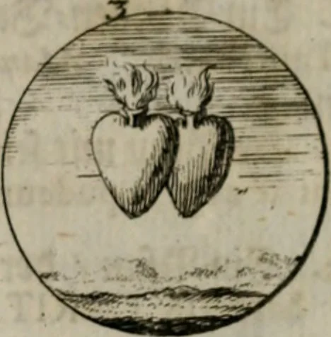 An illustration from Devises et emblemes anciennes & modernes, tirées des plus celebres auteurs, oder, Emblematische Gemüths-Vergnügung : bey Betrachtung siben hundert und funffzehen der curieusesten und ergötzlichen Sinn-Bildern, mit ihren zuständigen teutsch-lateinisch-französisch- und italianischen Beyschrifften, 1695, leaf 32
