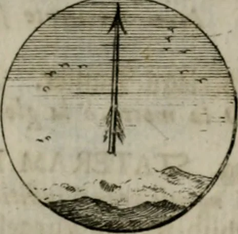 An illustration from Devises et emblemes anciennes & modernes, tirées des plus celebres auteurs, oder, Emblematische Gemüths-Vergnügung : bey Betrachtung siben hundert und funffzehen der curieusesten und ergötzlichen Sinn-Bildern, mit ihren zuständigen teutsch-lateinisch-französisch- und italianischen Beyschrifften, 1695, leaf 44