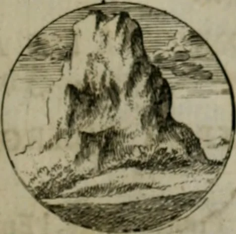 An illustration from Devises et emblemes anciennes & modernes, tirées des plus celebres auteurs, oder, Emblematische Gemüths-Vergnügung : bey Betrachtung siben hundert und funffzehen der curieusesten und ergötzlichen Sinn-Bildern, mit ihren zuständigen teutsch-lateinisch-französisch- und italianischen Beyschrifften, 1695, leaf 48