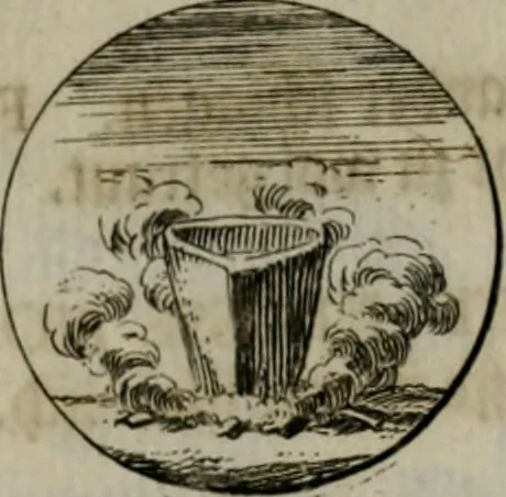 An illustration from Devises et emblemes anciennes & modernes, tirées des plus celebres auteurs, oder, Emblematische Gemüths-Vergnügung : bey Betrachtung siben hundert und funffzehen der curieusesten und ergötzlichen Sinn-Bildern, mit ihren zuständigen teutsch-lateinisch-französisch- und italianischen Beyschrifften, 1695, leaf 50
