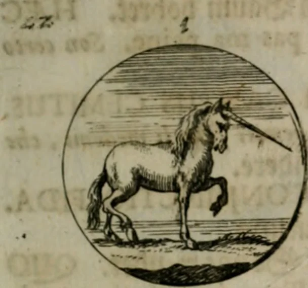 An illustration from Devises et emblemes anciennes & modernes, tirées des plus celebres auteurs, oder, Emblematische Gemüths-Vergnügung : bey Betrachtung siben hundert und funffzehen der curieusesten und ergötzlichen Sinn-Bildern, mit ihren zuständigen teutsch-lateinisch-französisch- und italianischen Beyschrifften, 1695, leaf 52