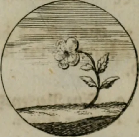 An illustration from Devises et emblemes anciennes & modernes, tirées des plus celebres auteurs, oder, Emblematische Gemüths-Vergnügung : bey Betrachtung siben hundert und funffzehen der curieusesten und ergötzlichen Sinn-Bildern, mit ihren zuständigen teutsch-lateinisch-französisch- und italianischen Beyschrifften, 1695, leaf 58