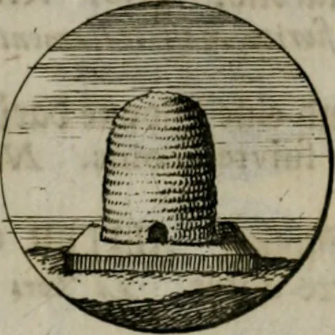 An illustration from Devises et emblemes anciennes & modernes, tirées des plus celebres auteurs, oder, Emblematische Gemüths-Vergnügung : bey Betrachtung siben hundert und funffzehen der curieusesten und ergötzlichen Sinn-Bildern, mit ihren zuständigen teutsch-lateinisch-französisch- und italianischen Beyschrifften, 1695, leaf 60