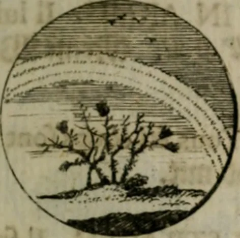An illustration from Devises et emblemes anciennes & modernes, tirées des plus celebres auteurs, oder, Emblematische Gemüths-Vergnügung : bey Betrachtung siben hundert und funffzehen der curieusesten und ergötzlichen Sinn-Bildern, mit ihren zuständigen teutsch-lateinisch-französisch- und italianischen Beyschrifften, 1695, leaf 66
