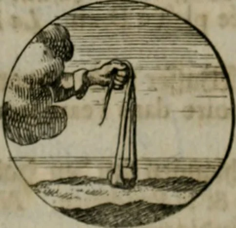 An illustration from Devises et emblemes anciennes & modernes, tirées des plus celebres auteurs, oder, Emblematische Gemüths-Vergnügung : bey Betrachtung siben hundert und funffzehen der curieusesten und ergötzlichen Sinn-Bildern, mit ihren zuständigen teutsch-lateinisch-französisch- und italianischen Beyschrifften, 1695, leaf 68
