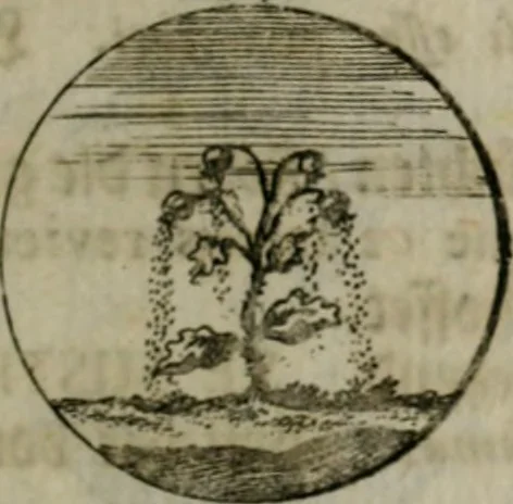 An illustration from Devises et emblemes anciennes & modernes, tirées des plus celebres auteurs, oder, Emblematische Gemüths-Vergnügung : bey Betrachtung siben hundert und funffzehen der curieusesten und ergötzlichen Sinn-Bildern, mit ihren zuständigen teutsch-lateinisch-französisch- und italianischen Beyschrifften, 1695, leaf 70