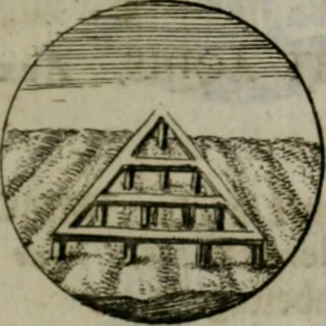 An illustration from Devises et emblemes anciennes & modernes, tirées des plus celebres auteurs, oder, Emblematische Gemüths-Vergnügung : bey Betrachtung siben hundert und funffzehen der curieusesten und ergötzlichen Sinn-Bildern, mit ihren zuständigen teutsch-lateinisch-französisch- und italianischen Beyschrifften, 1695, leaf 74