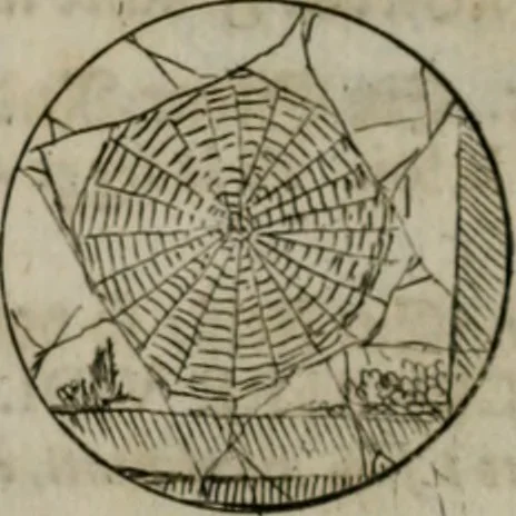 An illustration from Devises et emblemes anciennes & modernes, tirées des plus celebres auteurs, oder, Emblematische Gemüths-Vergnügung : bey Betrachtung siben hundert und funffzehen der curieusesten und ergötzlichen Sinn-Bildern, mit ihren zuständigen teutsch-lateinisch-französisch- und italianischen Beyschrifften, 1695, leaf 74