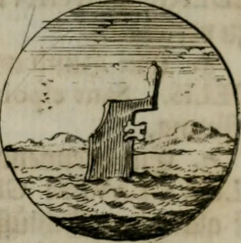 An illustration from Devises et emblemes anciennes & modernes, tirées des plus celebres auteurs, oder, Emblematische Gemüths-Vergnügung : bey Betrachtung siben hundert und funffzehen der curieusesten und ergötzlichen Sinn-Bildern, mit ihren zuständigen teutsch-lateinisch-französisch- und italianischen Beyschrifften, 1695, leaf 76