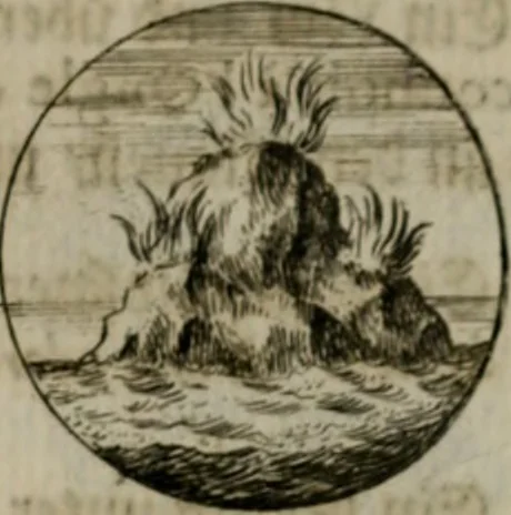 An illustration from Devises et emblemes anciennes & modernes, tirées des plus celebres auteurs, oder, Emblematische Gemüths-Vergnügung : bey Betrachtung siben hundert und funffzehen der curieusesten und ergötzlichen Sinn-Bildern, mit ihren zuständigen teutsch-lateinisch-französisch- und italianischen Beyschrifften, 1695, leaf 82