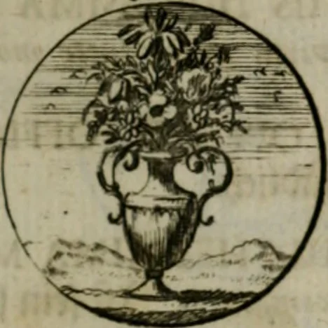 An illustration from Devises et emblemes anciennes & modernes, tirées des plus celebres auteurs, oder, Emblematische Gemüths-Vergnügung : bey Betrachtung siben hundert und funffzehen der curieusesten und ergötzlichen Sinn-Bildern, mit ihren zuständigen teutsch-lateinisch-französisch- und italianischen Beyschrifften, 1695, leaf 88