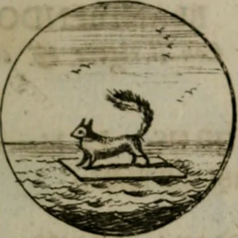 An illustration from Devises et emblemes anciennes & modernes, tirées des plus celebres auteurs, oder, Emblematische Gemüths-Vergnügung : bey Betrachtung siben hundert und funffzehen der curieusesten und ergötzlichen Sinn-Bildern, mit ihren zuständigen teutsch-lateinisch-französisch- und italianischen Beyschrifften, 1695, leaf 90