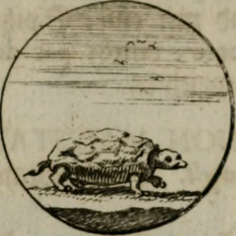 An illustration from Devises et emblemes anciennes & modernes, tirées des plus celebres auteurs, oder, Emblematische Gemüths-Vergnügung : bey Betrachtung siben hundert und funffzehen der curieusesten und ergötzlichen Sinn-Bildern, mit ihren zuständigen teutsch-lateinisch-französisch- und italianischen Beyschrifften, 1695, leaf 90