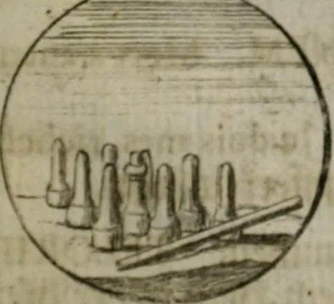 An illustration from Devises et emblemes anciennes & modernes, tirées des plus celebres auteurs, oder, Emblematische Gemüths-Vergnügung : bey Betrachtung siben hundert und funffzehen der curieusesten und ergötzlichen Sinn-Bildern, mit ihren zuständigen teutsch-lateinisch-französisch- und italianischen Beyschrifften, 1695, leaf 96