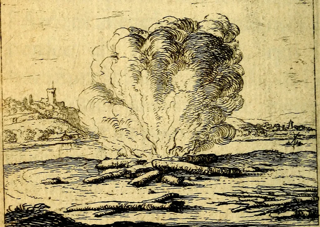 An illustration from Devises et emblesmes d'amour moralisez, 1672, leaf 157