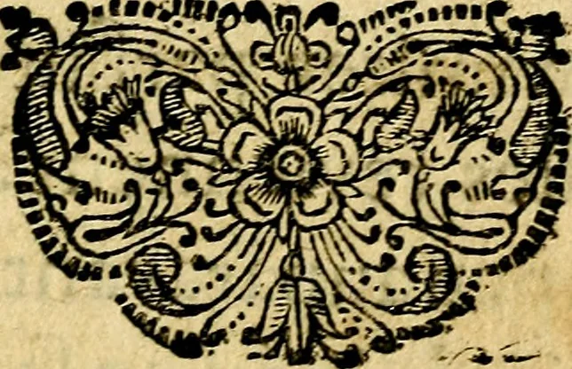 An illustration from Devises et emblesmes d'amour moralisez, 1672, leaf 166