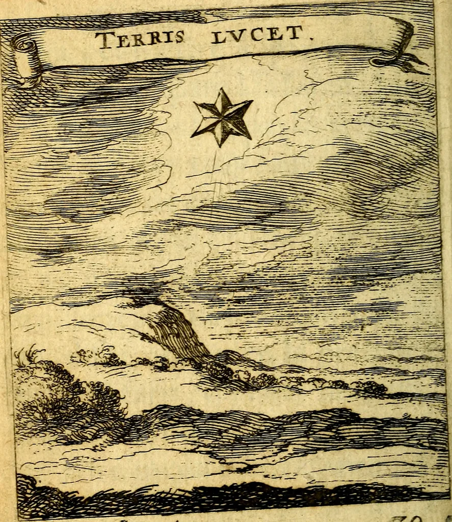 An illustration from Devises et emblesmes d'amour moralisez, 1672, leaf 169