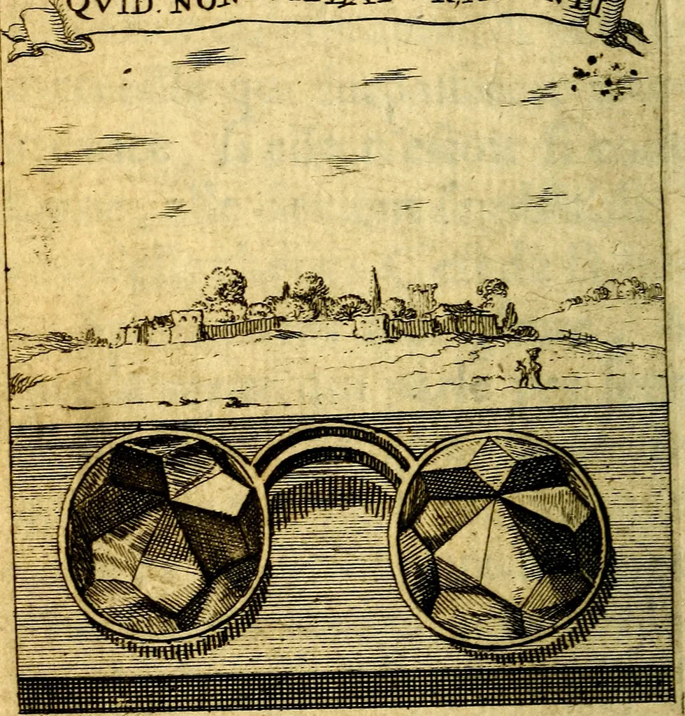 An illustration from Devises et emblesmes d'amour moralisez, 1672, leaf 69