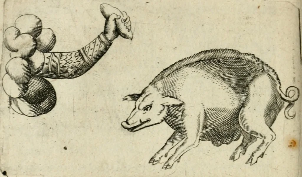 An illustration from Devises heroiques et emblemes, 1622, leaf 117