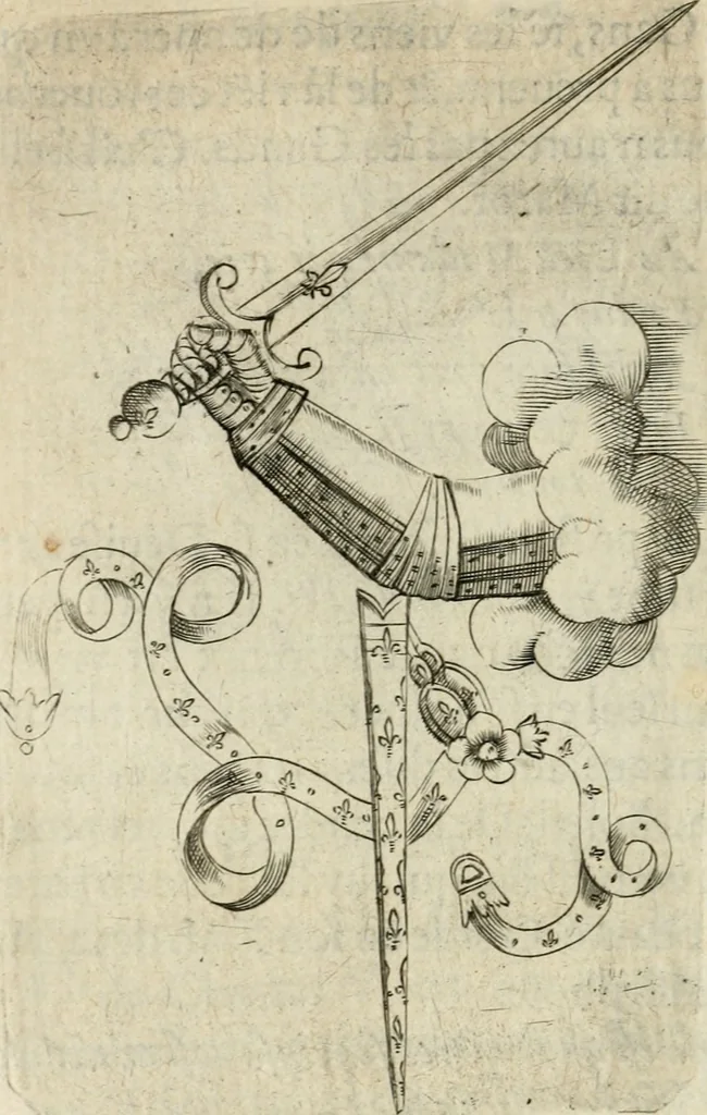 An illustration from Devises heroiques et emblemes, 1622, leaf 133