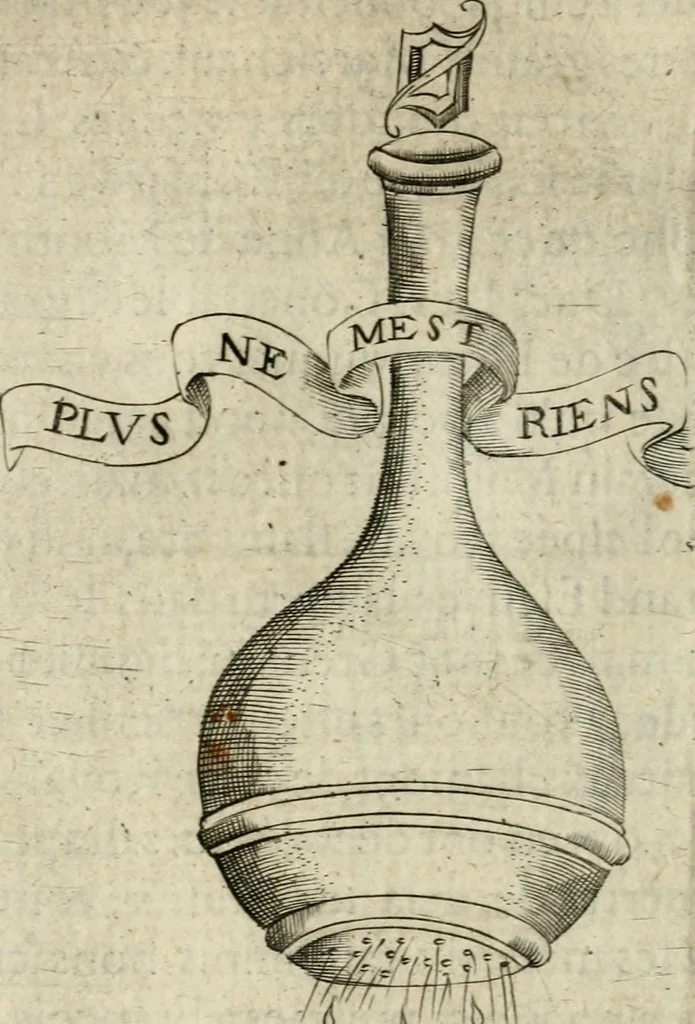 An illustration from Devises heroiques et emblemes, 1622, leaf 135