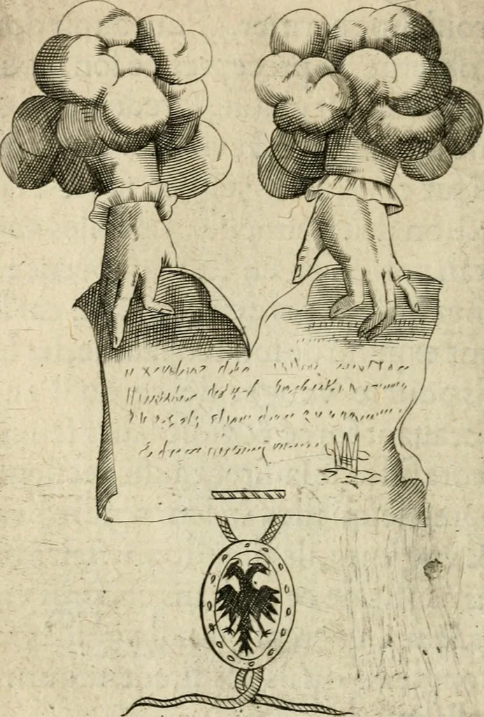 An illustration from Devises heroiques et emblemes, 1622, leaf 149