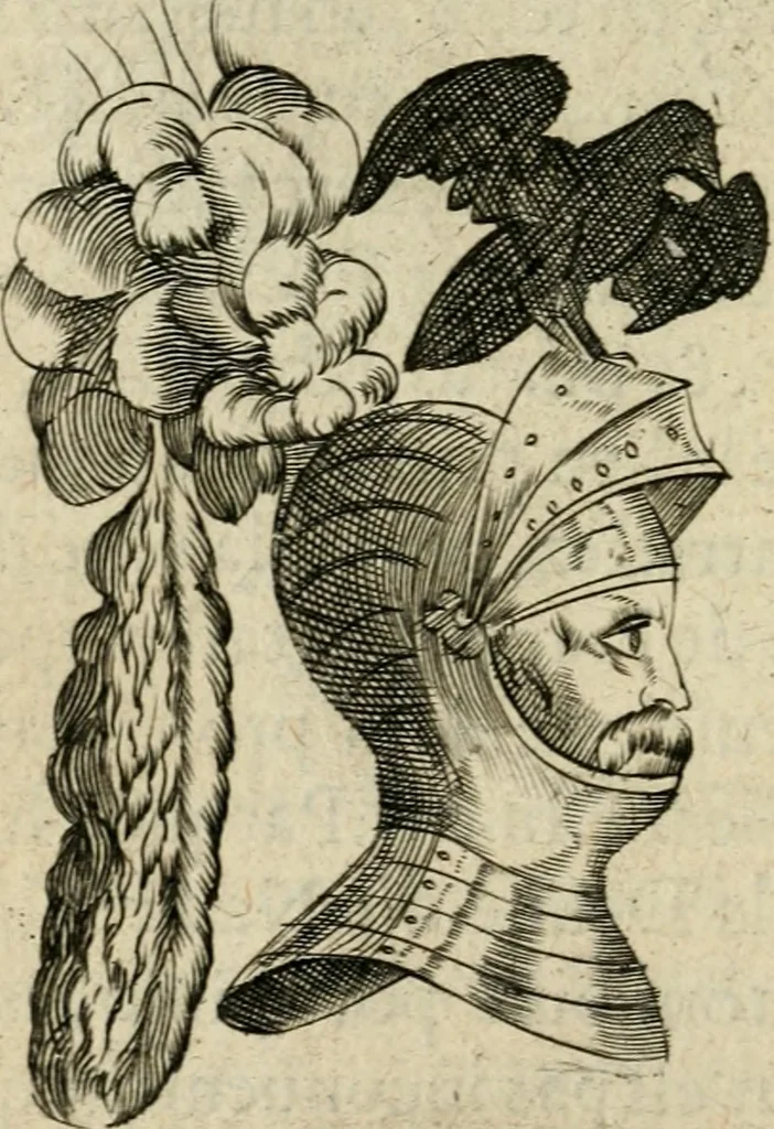 An illustration from Devises heroiques et emblemes, 1622, leaf 155