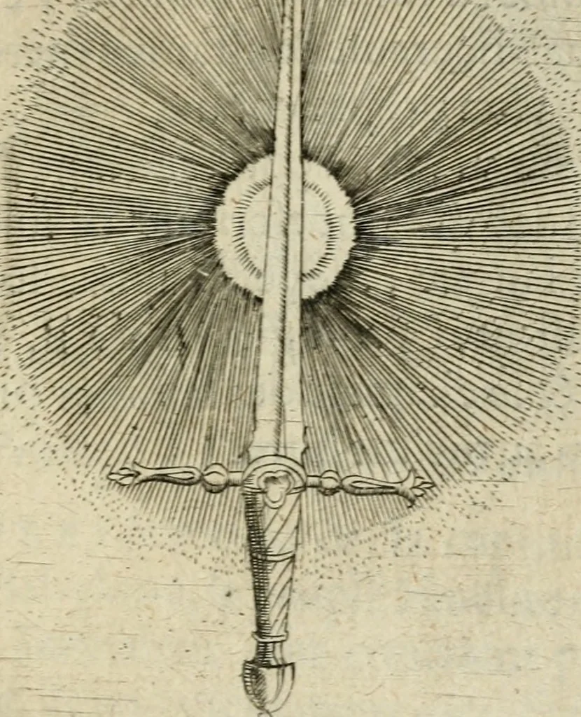 An illustration from Devises heroiques et emblemes, 1622, leaf 166