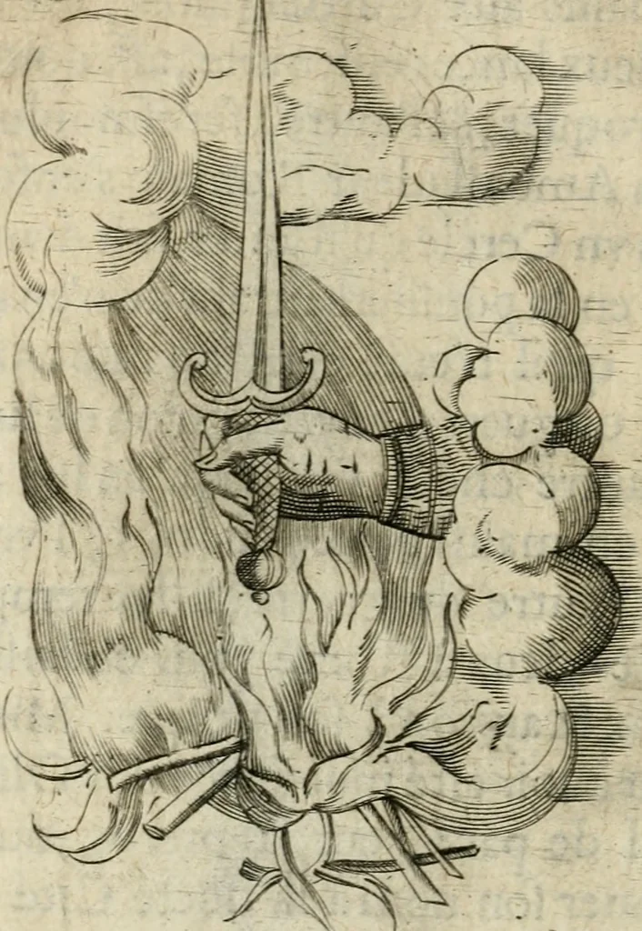 An illustration from Devises heroiques et emblemes, 1622, leaf 175