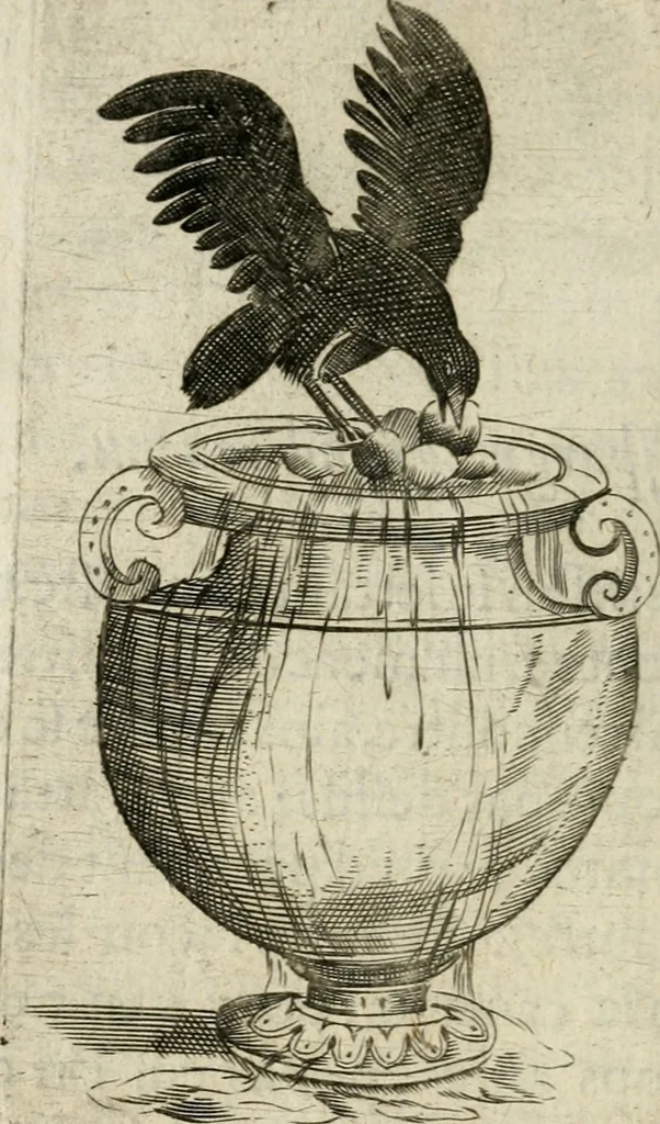 An illustration from Devises heroiques et emblemes, 1622, leaf 199