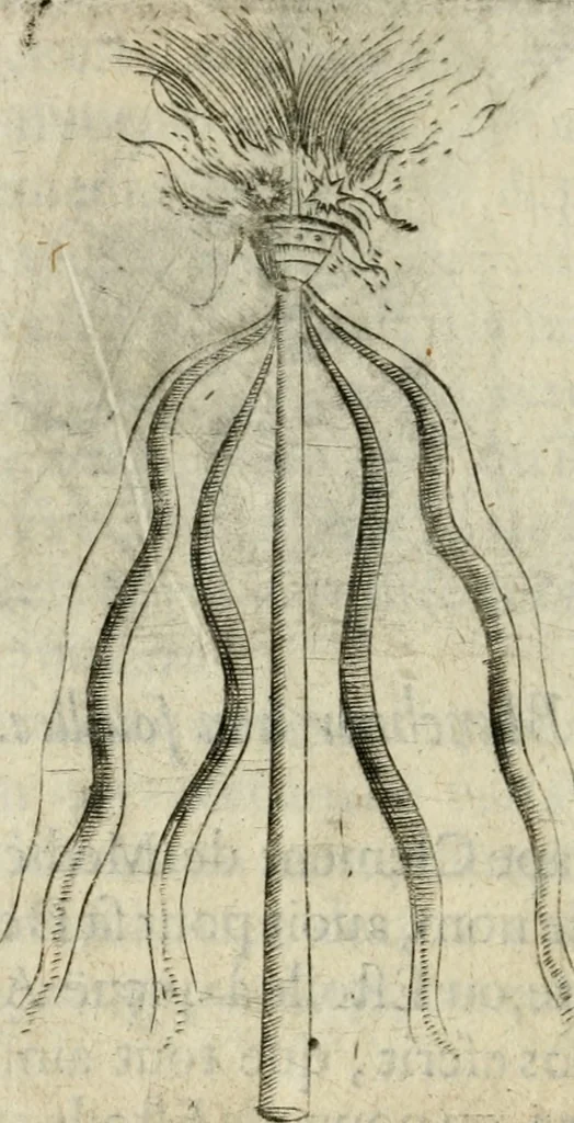 An illustration from Devises heroiques et emblemes, 1622, leaf 227