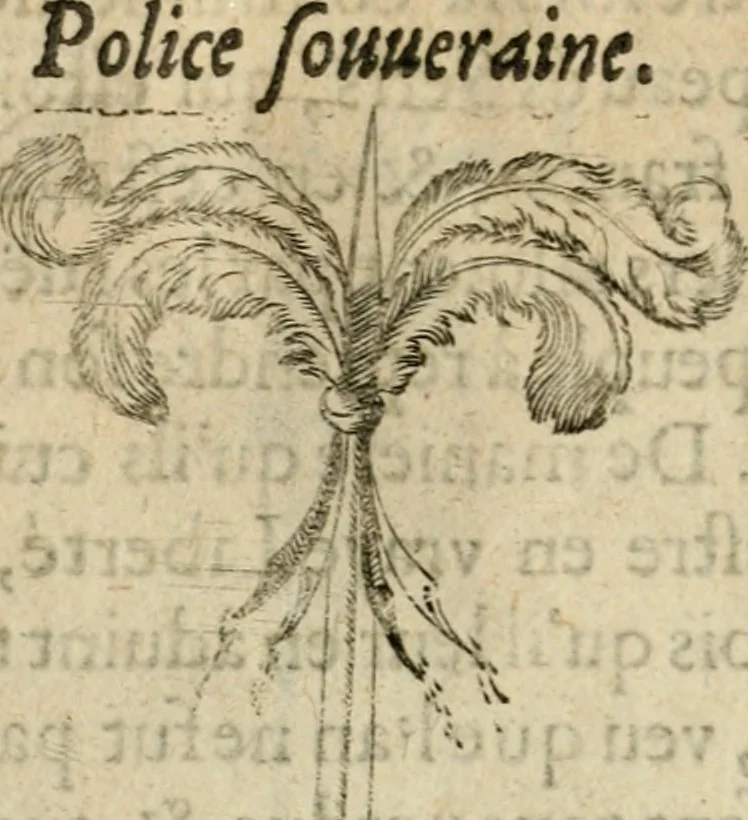 An illustration from Devises heroiques et emblemes, 1622, leaf 243