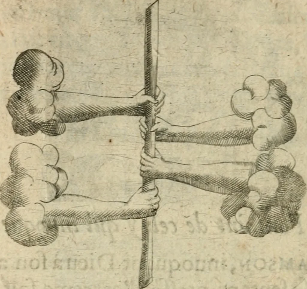 An illustration from Devises heroiques et emblemes, 1622, leaf 247