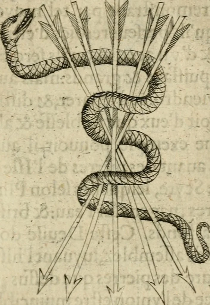 An illustration from Devises heroiques et emblemes, 1622, leaf 250
