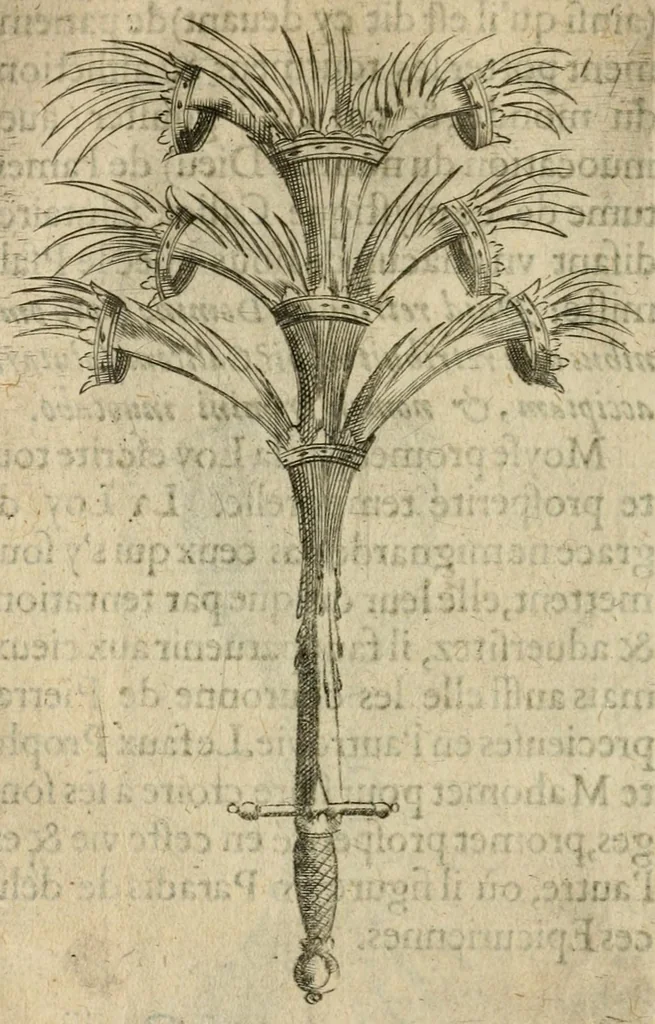 An illustration from Devises heroiques et emblemes, 1622, leaf 264