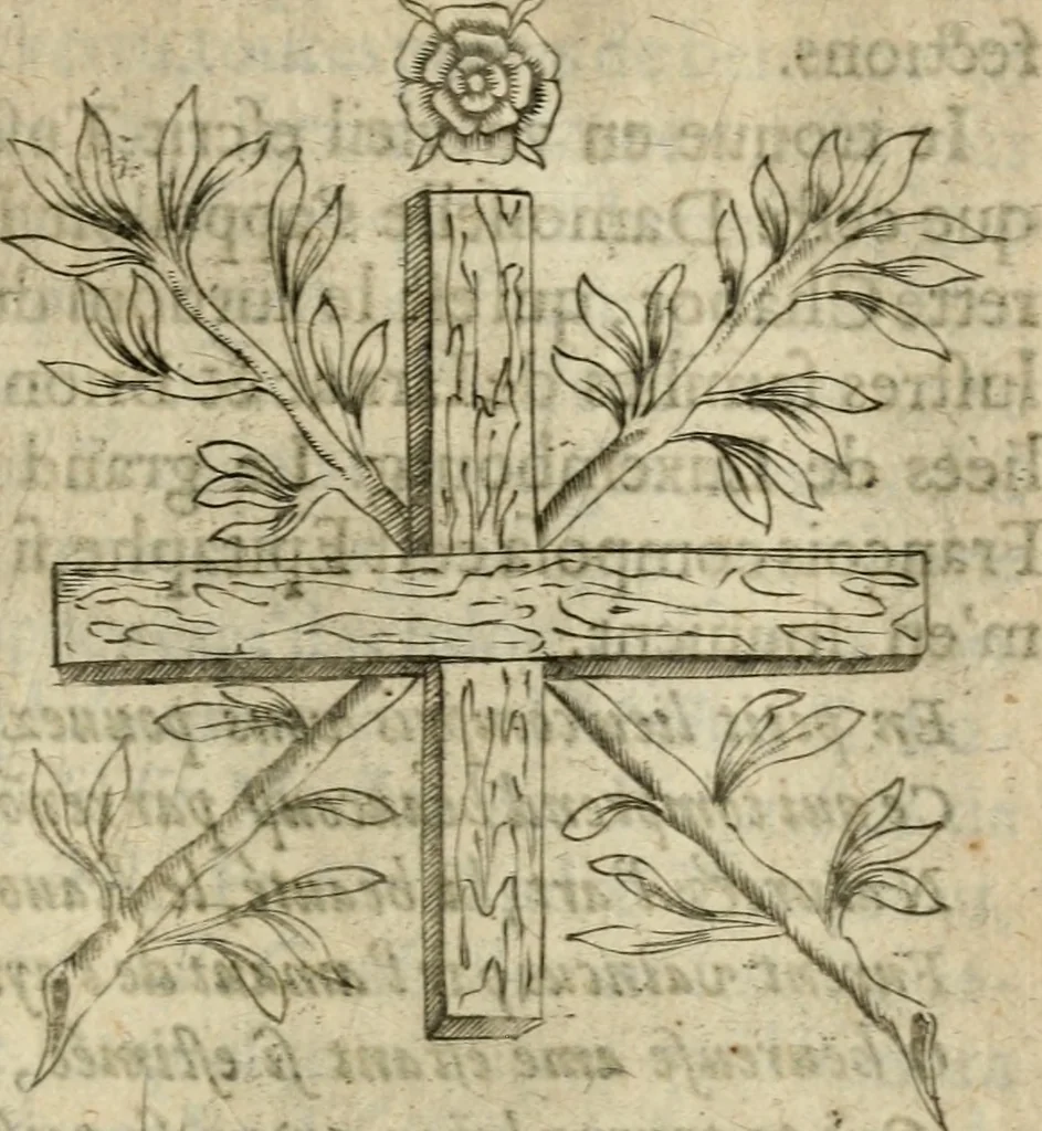 An illustration from Devises heroiques et emblemes, 1622, leaf 268