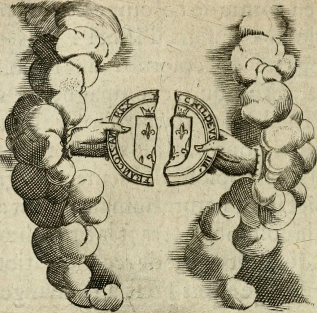 An illustration from Devises heroiques et emblemes, 1622, leaf 27
