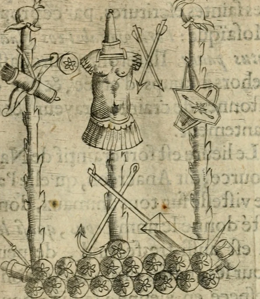 An illustration from Devises heroiques et emblemes, 1622, leaf 275