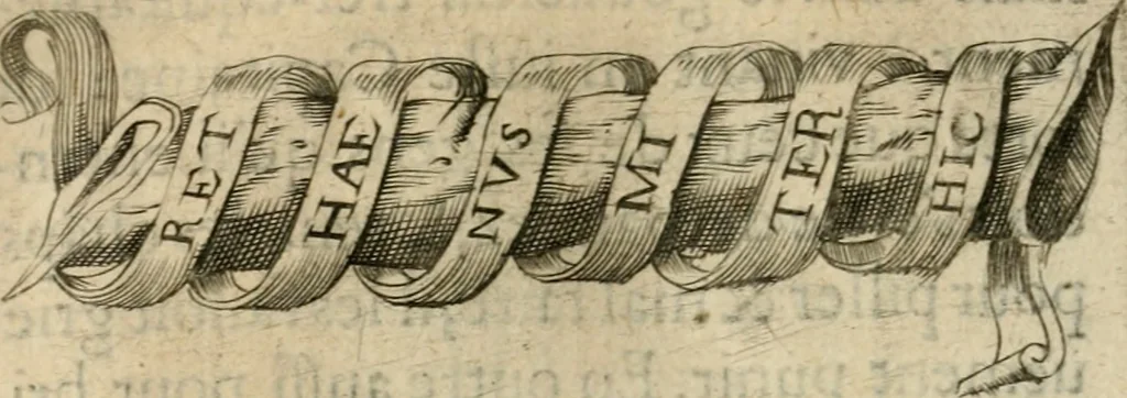 An illustration from Devises heroiques et emblemes, 1622, leaf 317