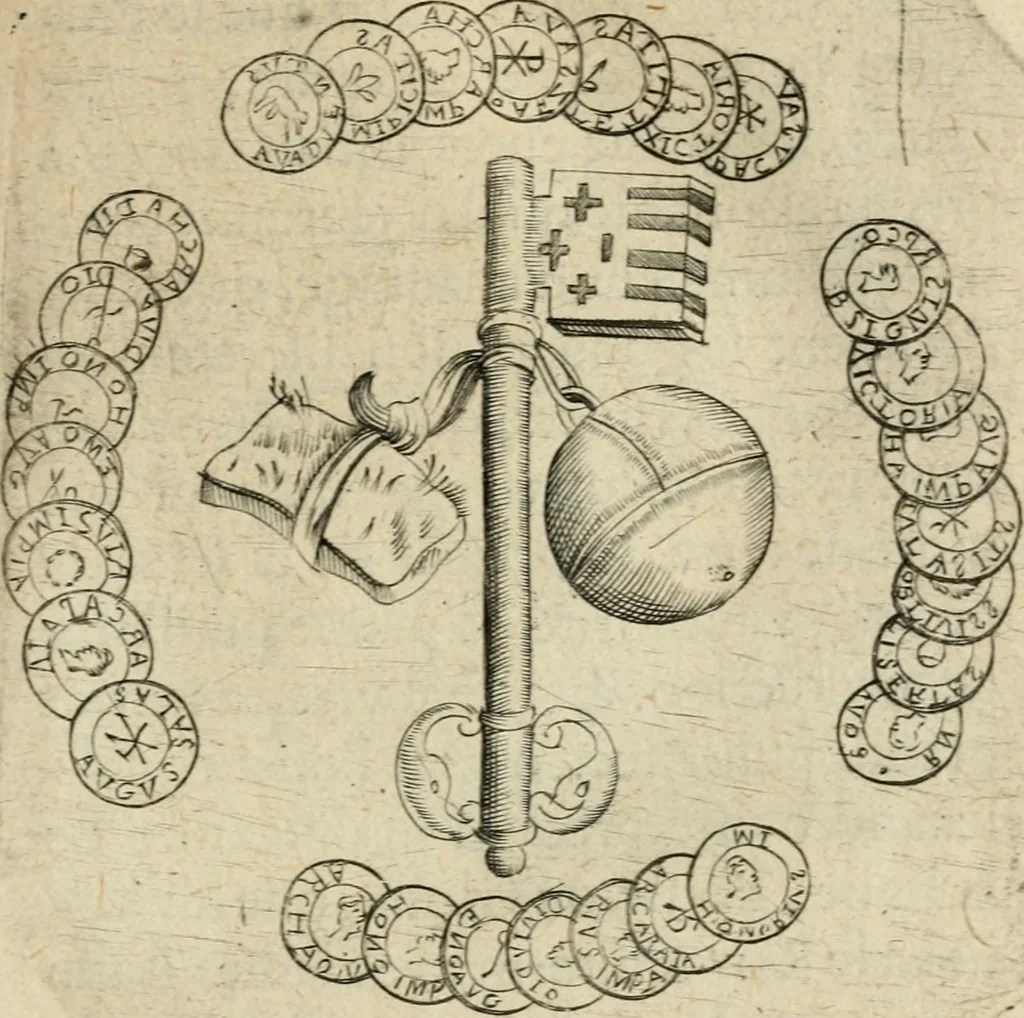 An illustration from Devises heroiques et emblemes, 1622, leaf 322