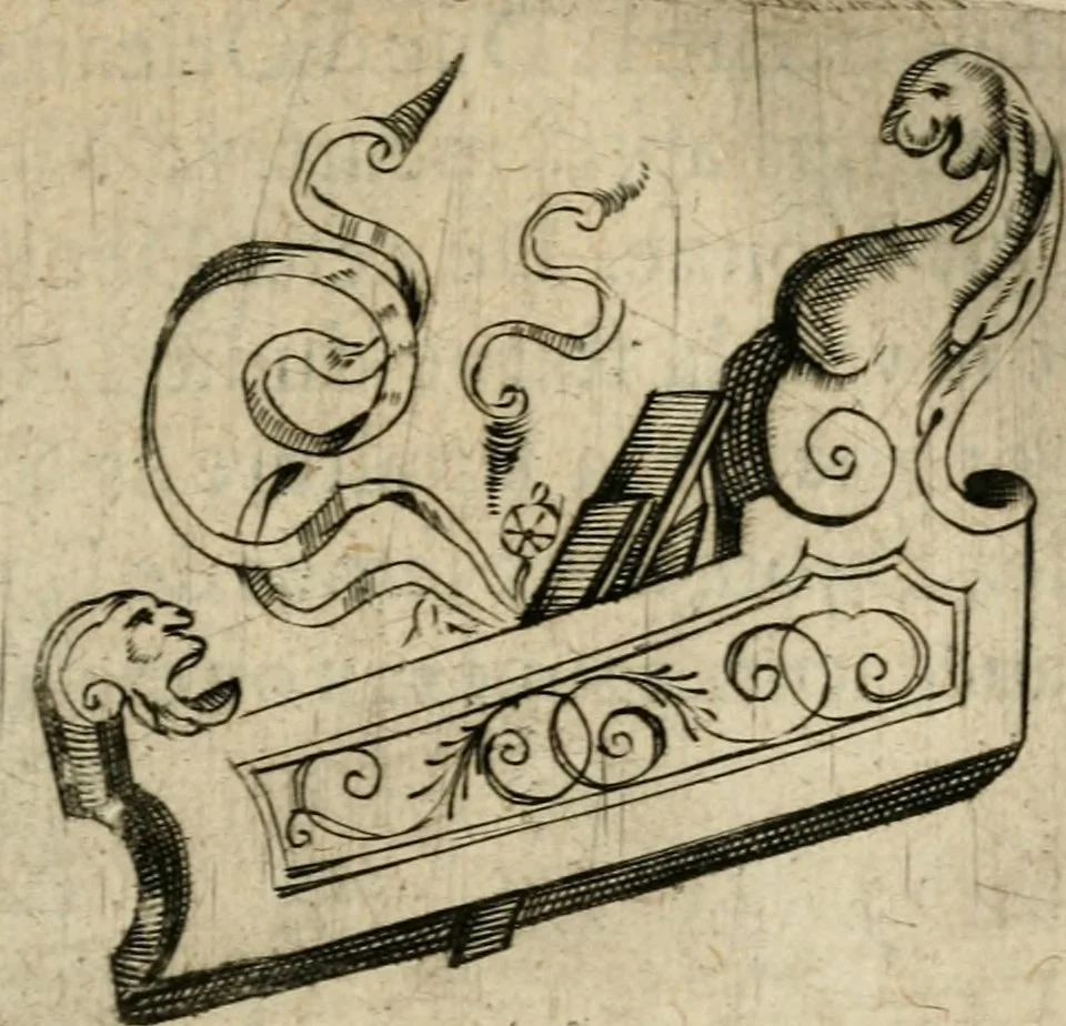 An illustration from Devises heroiques et emblemes, 1622, leaf 328